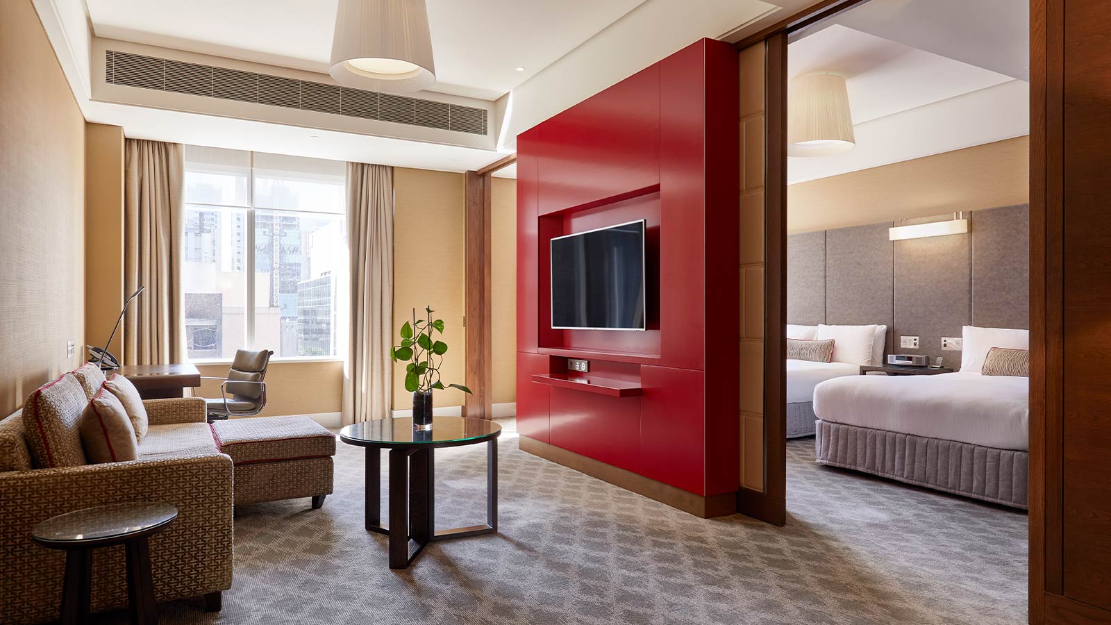 City club executive living suite.